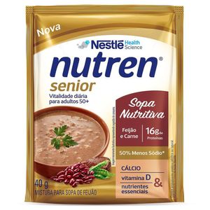 Nutren Senior Sopa Feijão e Carne Complemento Alimentar 40g