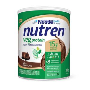 Nutren Veg Protein Suplemento Alimentar Chocolate 400g