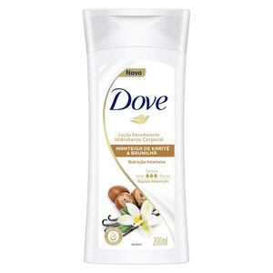 Hidratante Dove Nutrição Intensiva Karité e Bau Loção 200ml