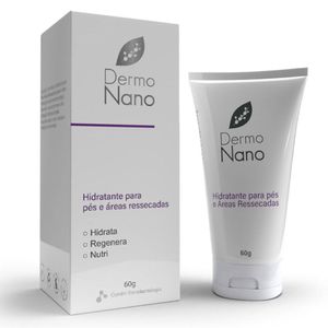 Dermonano Creme Hidratante para Pés e Áreas Ressecadas 60g