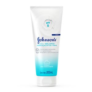 Hidratante Johnsons Daily Balance Gel-Creme Deo 200ml