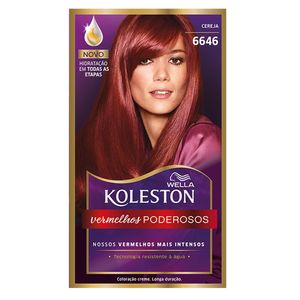 Wella Koleston Tinta de Cabelo Creme - Cereja 6646