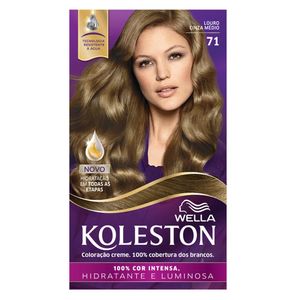 Wella Koleston Tinta de Cabelo Creme - Louro Cinza Médio 71