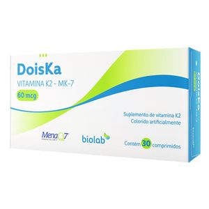 Doiska Com Vitamina K2 60mcg 30 Comprimidos