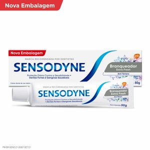 Sensodyne Branqueador Extra Fresh Creme Dental 50g