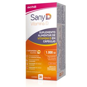 Sany D (Vitamina D3 1.000UI) 30 Cápsulas