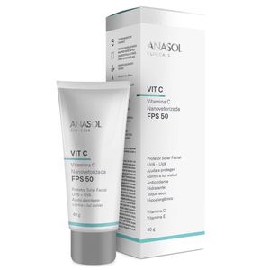 Anasol Clinicals Vit C Creme Antirrugas Facial FPS50 40g