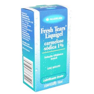 Fresh Tears Liquigel Solução Oft Lubrificante Ocular 1% 15ml
