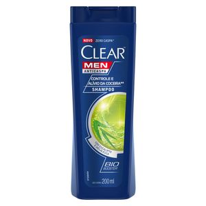 Clear Men Anticaspa Controle e Alívio Coceira Shampoo 200ml
