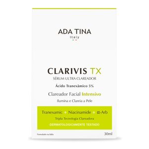 Sérum Ada Tina Clarivis TX Clareador e Iluminador 30ml