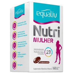 Equaliv Nutri Mulher 60 Cápsulas
