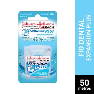 Fio Dental Reach Johnson Expansion Plus Regular 50m