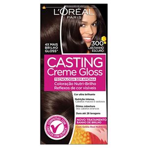 Tonalizante de Cabelo Casting Creme Gloss - 300 Castanho Esc