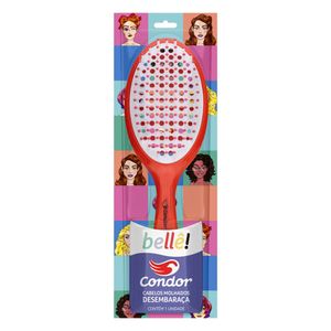 Escova para Cabelo Oval Vermelha Condor Bellê