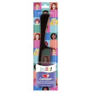 Pente para Cabelo Preto Condor Bellê