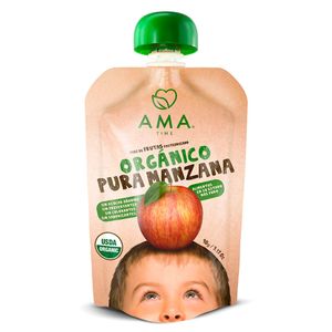 Purê de Frutas AMA Time Orgânico Maçã 90g