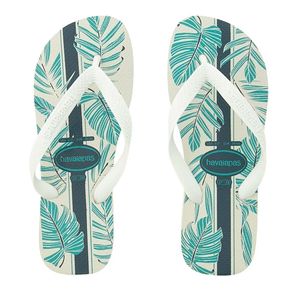 Sandálias Havaianas N. 37/38 Aloha Branco