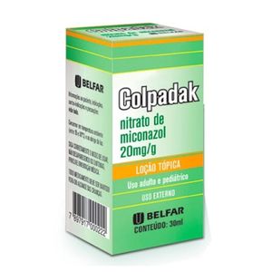 Colpadak Loção 20mg/mL 30ml