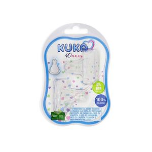 Bico de Mamadeira Kuka Silicone C/2 Unidades