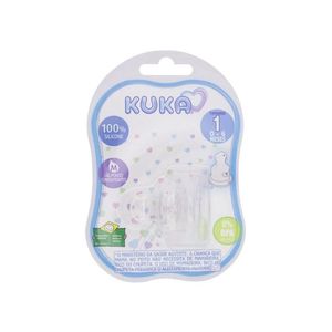 Bico de Mamadeira Kuka Silicone Ortodôntico N.1 C/1 Unidade