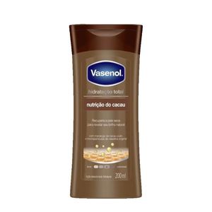 Loção Hidratante Corporal Vasenol Nutrição Do Cacau 200Ml