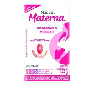 Suplemento Vitamínico Materna com 30 Comprimidos