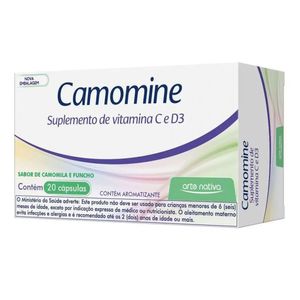 Camomine Com 20 capsulas