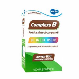Complexo B Com 100 comprimidos Ems