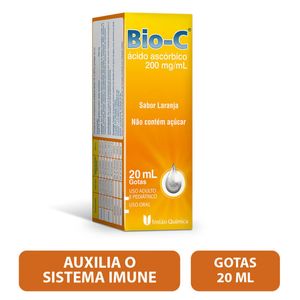 Bio C Gotas 200Mg/Ml Solucao Oral 20Ml