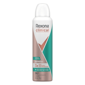 Desodorante Rexona Clinical Refresh Antitranspirante Aerossol Feminino 150ml