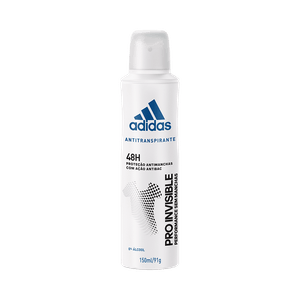 Desodorante Aerossol Adidas Feminino Invisible 150Ml