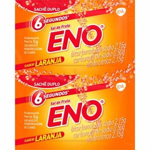 Sal De Frutas Eno Laranja 2 Envelopes Com 5G