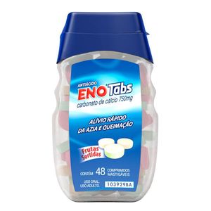 Sal de fruta Eno com 48 Pastilhas GSK