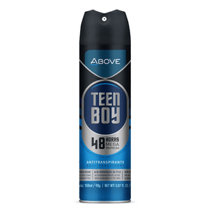 Desodorante Antitranspirante Aerossol Above Teen Boy Alum 150ml