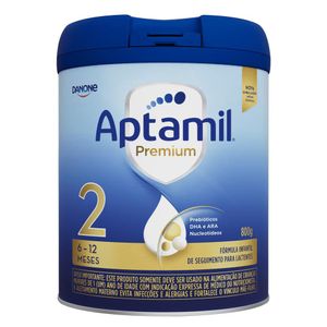 Aptamil Premium 2 Fórmula Infantil Lata com 800G