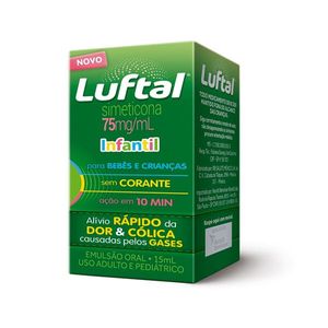 Luftal 75mg/ml Infantil Sem Corante Gotas com 15ml