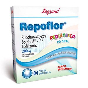 Repoflor 200Mg Com 4 Envelopes