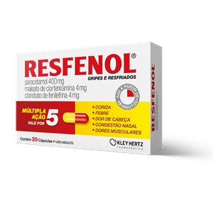 Resfenol com 20 capsulas
