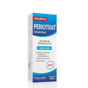 Solução Antisséptica Bucal Periotrat Sem Álcool com 250ml