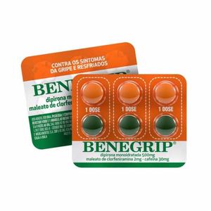 Benegrip com 6 comprimidos