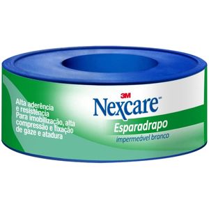 Esparadrapo Impermeável Nexcare Branco 12mmx3m