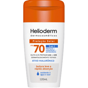 Protetor Solar Helioderm Corpo FPS70 200ml