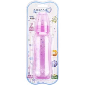 Mamadeira Kuka Aquarela Ortodôntica Rosa 250Ml