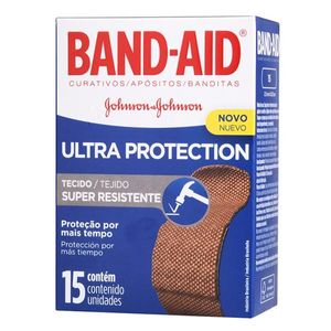 Curativo Band-Aid Ultra Protection com 15 unidades