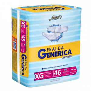 Fralda Geriatrica Absorv Genérica XG 46 unidades