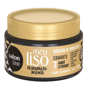 Máscara Hidratação Salon Line Meu Liso Restauração Intensa 300g