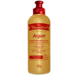 Creme Multifuncional Para Cabelo Yamasterol Argan com 200G