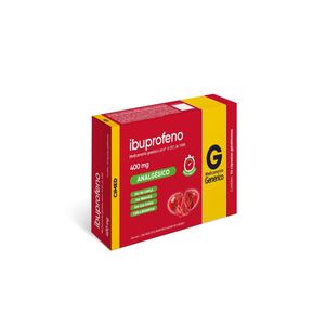 Ibuprofeno 400mg Cimed com 10 Cápsulas Gelatinosas Moles