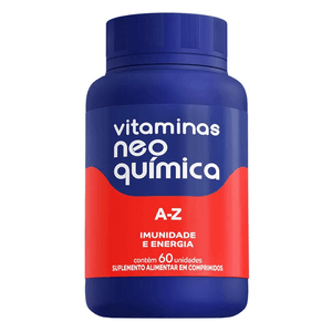 Vitaminas Neo Química  A a Z com 60 Comprimidos