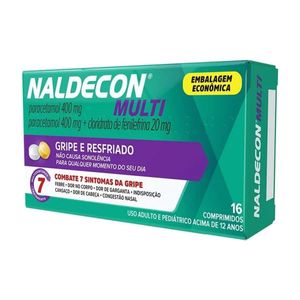Naldecon Multi com 16 Comprimidos
